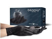 Перчатки смотровые нитрил. неопудр. (х50пар), Бинови (черный) серия Multicolor 1831